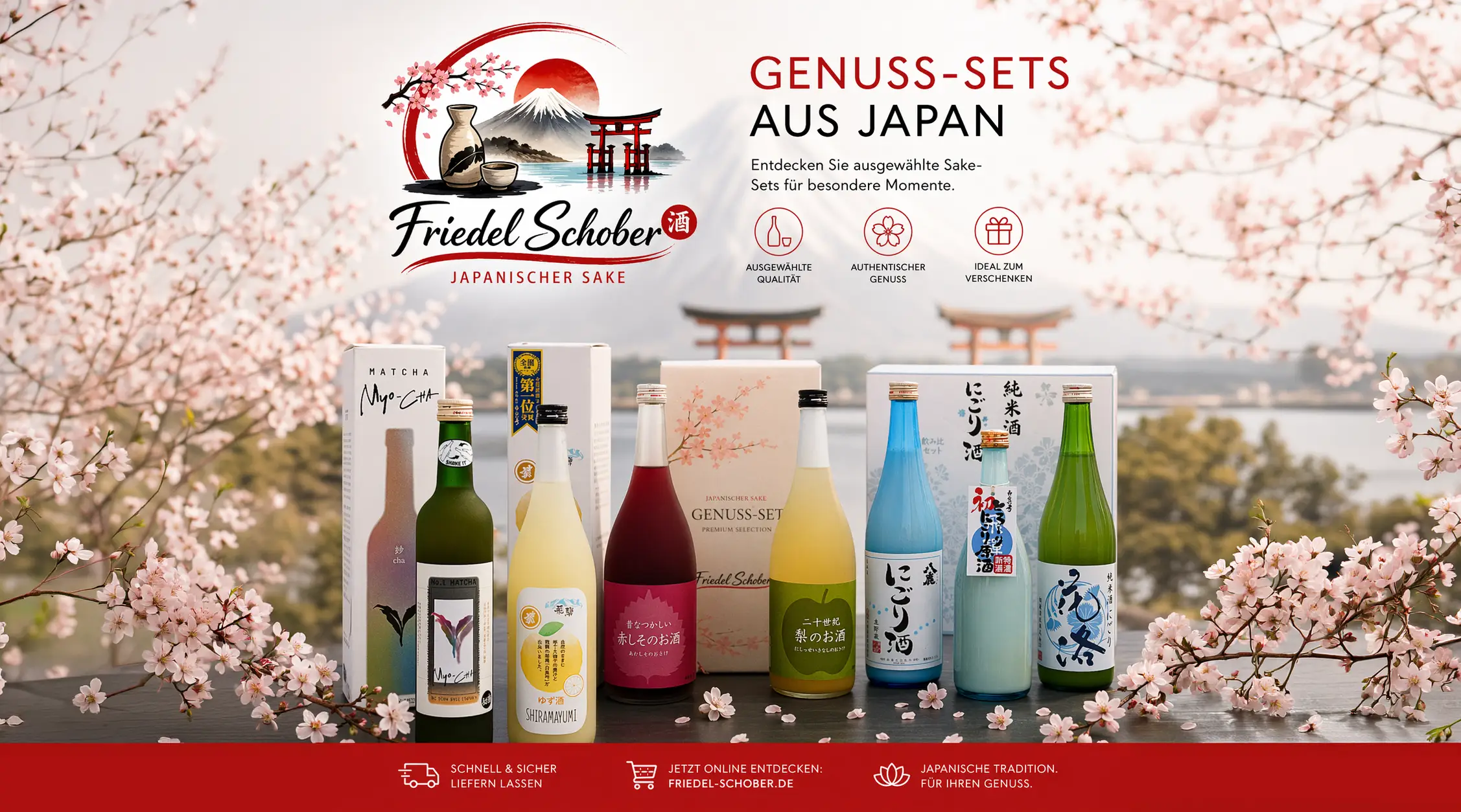 Genuss-Sets – Japanischer Sake zum Entdecken