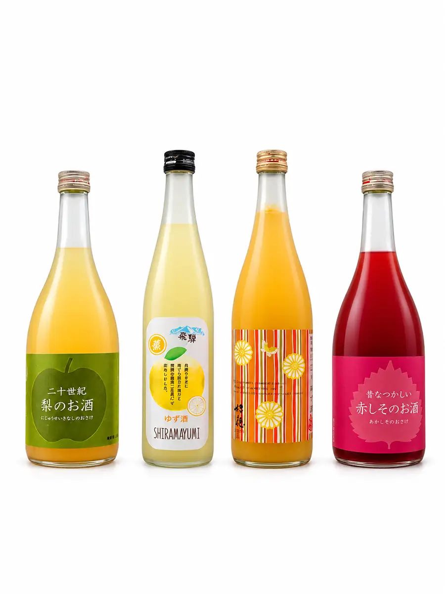 Japanisches Likör-Geschenkset – 4 Sorten
