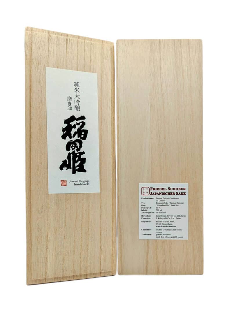 Junmai Daginjo Inatahime30 Limited 39